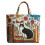 Vintage gesteppte Baumwolltasche für Damen, leicht 1