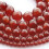 Red Agate Round Beads Natural Stone Strand4mm 1