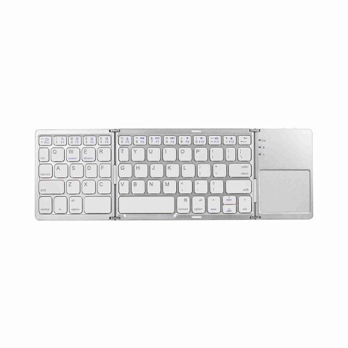 Wireless Bluetooth Mini Folding Keyboard with Touchpad 1