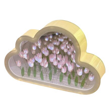 ABS-Tulpen-LED-Nachtlicht für das Schlafzimmer, 1 Stück