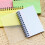 B5 Lined Notebook Frosted Transparent Cover 120 Pages 8