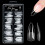Fake Nail Tips Clear Acrylic Press-On 10 Sizes 1