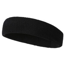 Diadema deportiva de felpa de algodón que absorbe la humedad (1 unidad)