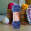 Soft Chenille Yarn Dark Blue 100g for Crochet Knitting 4
