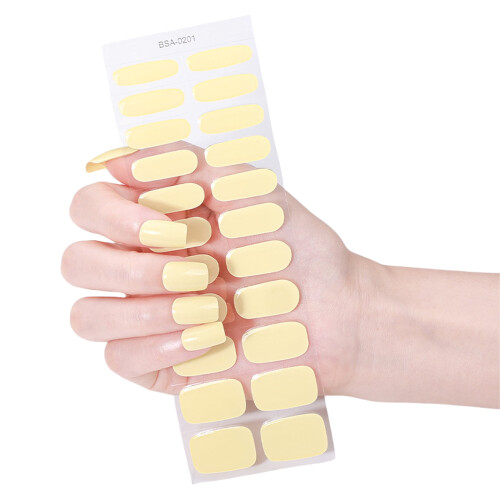 Ensemble complet de 22 autocollants pour ongles en gel