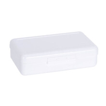 Clear Plastic Pencil Box with Snap-Tight Lid, Stackable & Moisture-Proof – Compatible with Pens, Pencils, Markers, Erasers, Scissors, Rulers, Paper