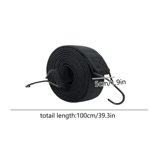 Heavy Duty Elastic Tie Down Straps with Hooks 4 Pack 2