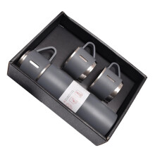 Gobelet isotherme en acier inoxydable 304 avec 3 couvercles