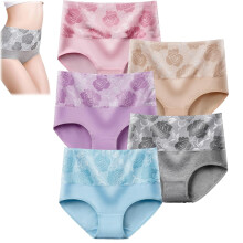 Hochtaillierte, auslaufsichere Damen-Slips mit Bauchkontrolle