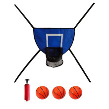 Trampoline Basketball Hoop Soft Rim Set for Kids