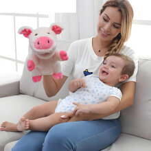Movable Mouth Hand Puppets for Toddlers & Kids – Interactive Storytelling, Role Play & Educational Toys for Preschool & Stage – Compatible with