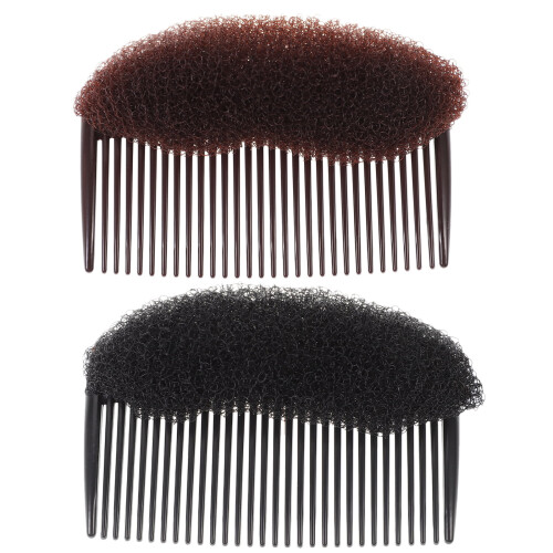 Inserts de volume en plastique pour chignon (4 pièces)
