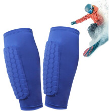 Ski Shin Guards, Ski Guards Shin Pads with Protective Padding & Comfortable Fit for Snowboarding Skiing Protection