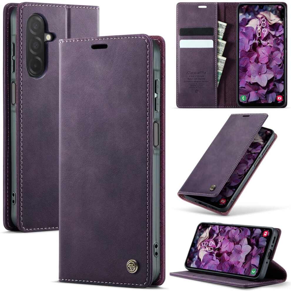Caseme Calf Leather Wallet Case For Samsung Galaxy A26 5G 968604572098