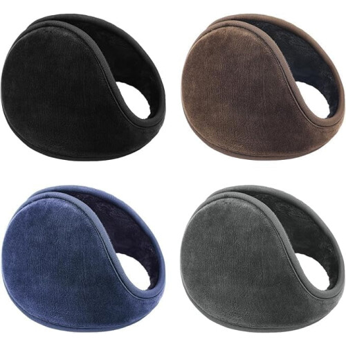 Ohrenschützer aus Fleece, 4 Stück