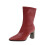 Willtoo Stiefeletten, rot, klobiger Blockabsatz, 5 cm 1