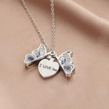 I Love You Gift Silver for Women Birthday Christmas