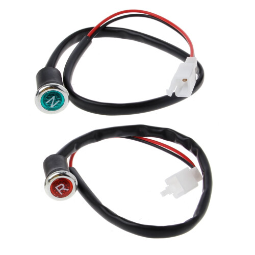 Motorcycle Neutral Reverse Light Indicator 2 pcs