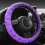 Steering Wheel Cover Polyester Velvet 38cm Elastic 1
