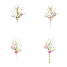 Spring Easter Egg Floral Picks 15.75 inch 4 pcs