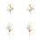 Spring Easter Egg Floral Picks 15.75 inch 4 pcs 1