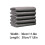 Microfiber Cloths No-Streak Reusable 5-Piece 11.8"x11.8" 2