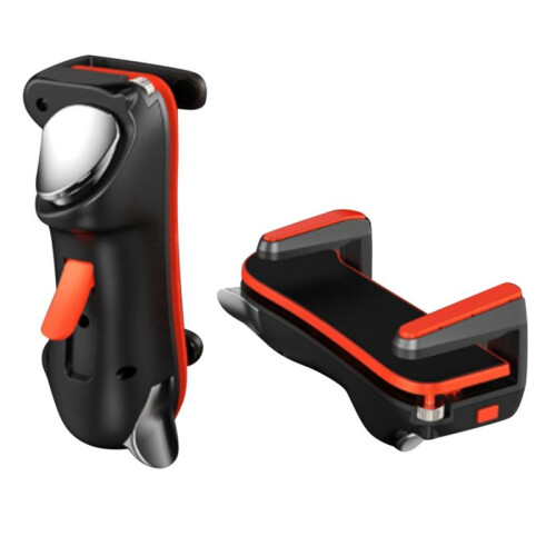 Six Finger for  Game Trigger for PUBG Gaming Controller L1 R1 Alloy Key Button for Android Gamepad Joystick(Orange)