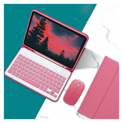 iPad Mini5/4/3Θήκη πληκτρολογίου με βάση, θήκη μολυβιού,