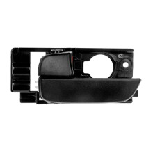 Poignée de porte de voiture texturée noire avant gauche (2 pièces)