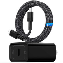 20W USB-C PD-lader med 1,8 meter USB-C til Lightning-kabel