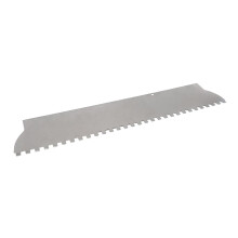 Tile Trowel Blade Square Notch 600x110x0.7 mm
