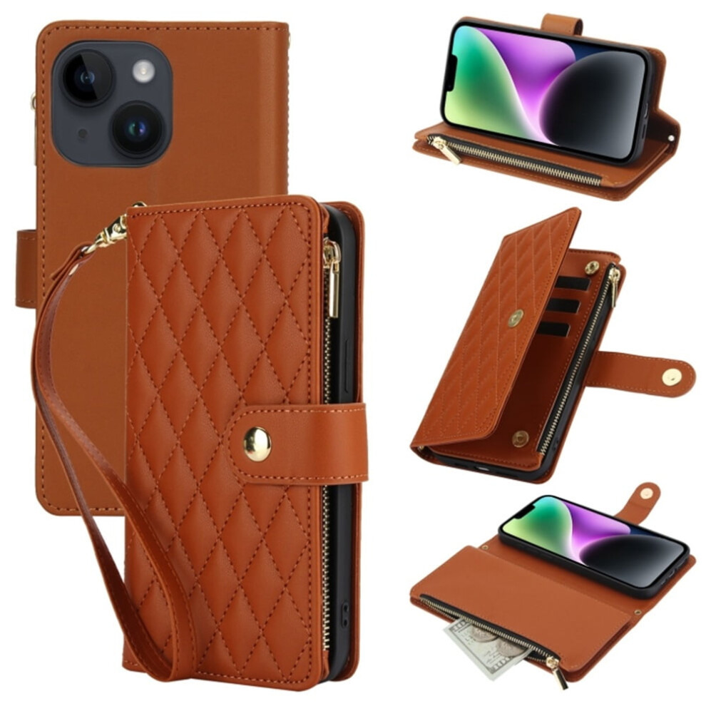 Rfid-Blocking Flip Wallet Case For Iphone 14 Plus 6.7 Inch 968604554445