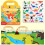 Reusable Sticker Book Educational Activity Pad for Toddlers 1