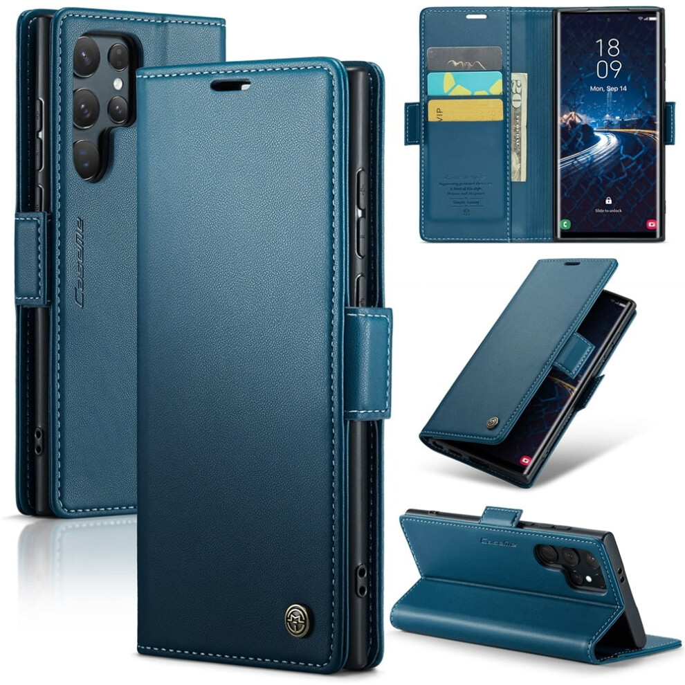 Caseme Leather Wallet Case For Samsung Galaxy S24 Ultra 968604562068