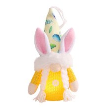 Easter Rabbit Doll Ornament Home Desktop Decoration