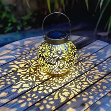 Waterdichte solarlantaarn voor buiten, tuin, terras en terras.