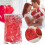 Red Raffia Shredded Paper Candy Box Filler 100g 1