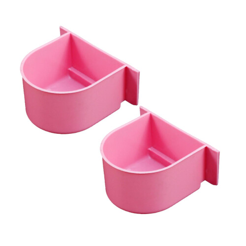 Mangeoire pour petits oiseaux, sûre et robuste, lot de 2