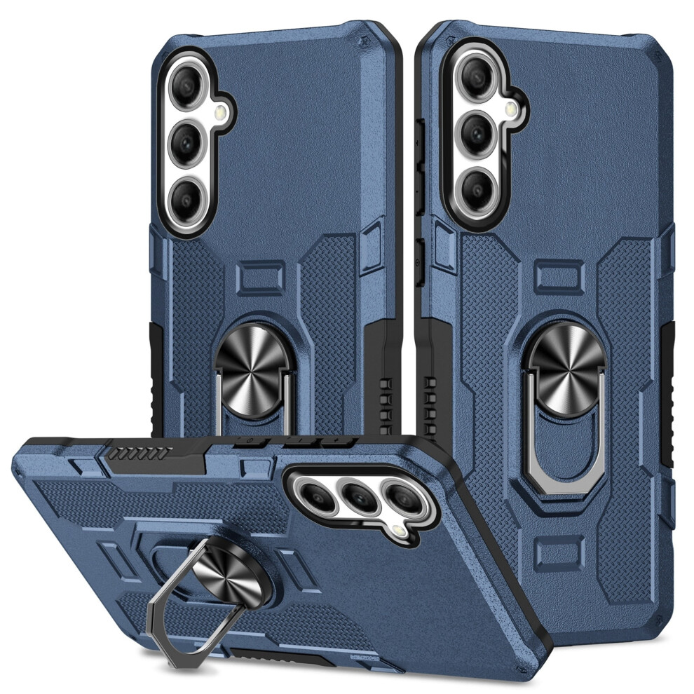 Rugged Defender Case For Samsung Galaxy A35 5G 6.6 Inch Blue 968604558849