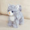 Peluche Chiot avec Moustaches Réalistes 20 cm 1