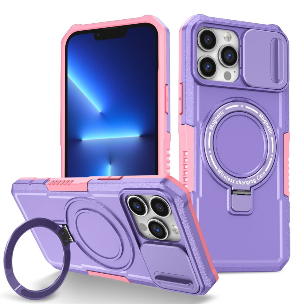 Shockproof Iphone 13 Pro Max Case 6.7 Inch Purple 968604545382