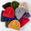 Dikke gebreide slouchy muts voor dames en heren. 8