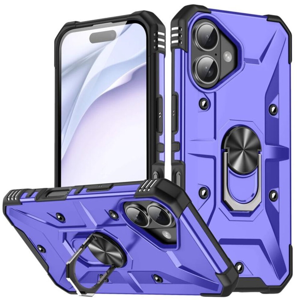 Magnetic Shockproof Case For Iphone 17 Purple 968604563980