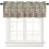 Retro Boho Floral Window Valance William Morris Design 1