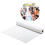 Drawing paper pad for kids, white sketch roll, 50 sheets 2