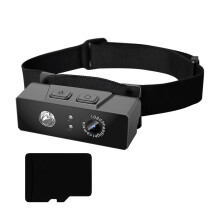 FEAMOS Headlamp Camera 1080p CMOS LED Recorder