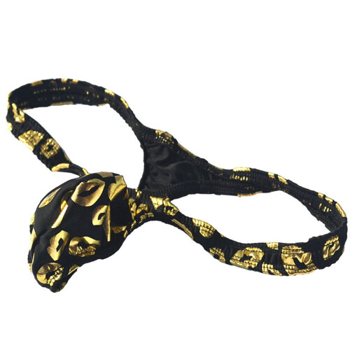 Șort de baie pentru bărbați, tanga micro elastică 1