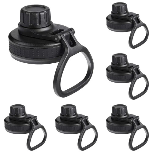 Bouchons de rechange pour bouteilles d'eau à large ouverture (7 pièces)