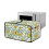 Toaster-Ofenabdeckung mit Sonnenblumenblattmuster, Leinenoptik, Polyester 1