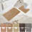 Bathroom Floor Mats Set Non-Slip Microfiber2-Piece 1
